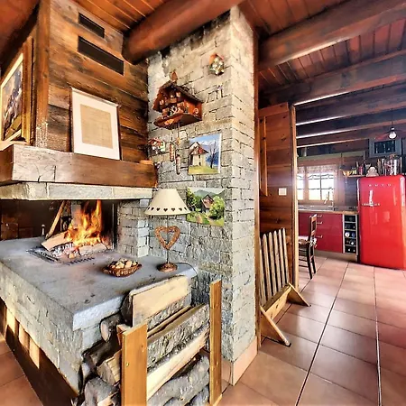 Chalet 10 Pers Confort Avec Cheminee Et Sauna - Fr-1-267-264 *